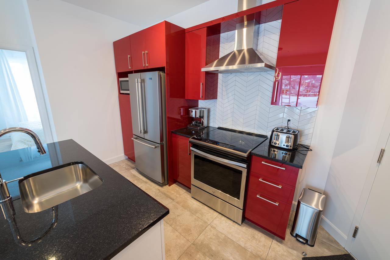 Aux Havres Urbains - Le Penthouse Du Kameleon Apartamento Ciudad de Quebec Exterior foto