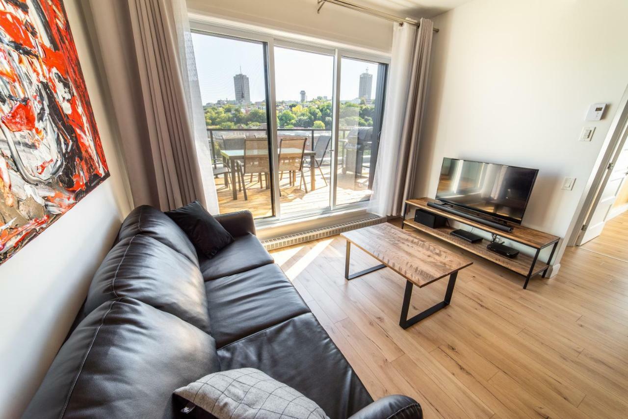 Aux Havres Urbains - Le Penthouse Du Kameleon Apartamento Ciudad de Quebec Exterior foto