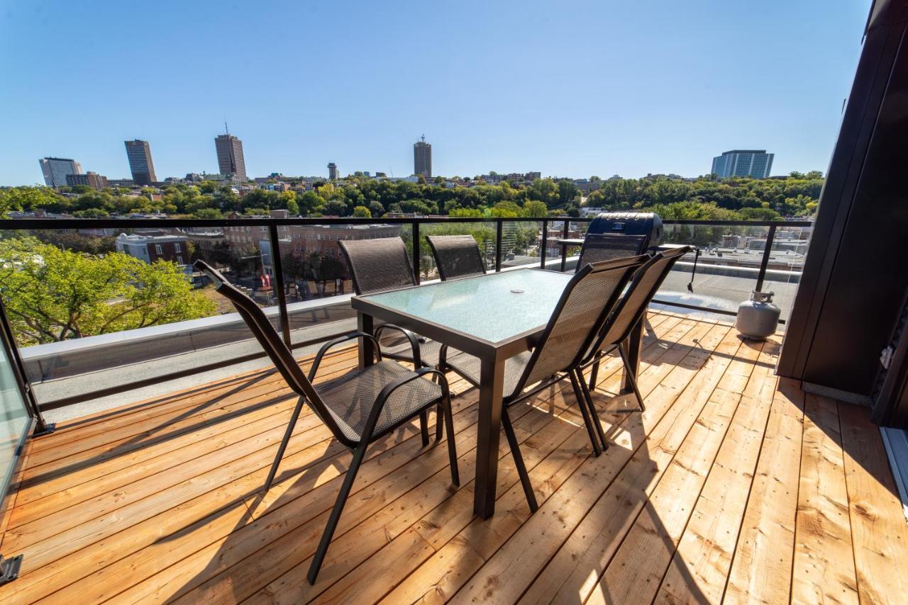 Aux Havres Urbains - Le Penthouse Du Kameleon Apartamento Ciudad de Quebec Exterior foto